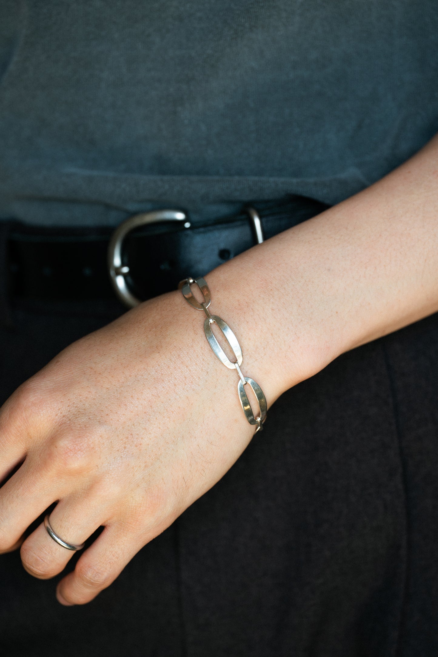 Oval Link Chain Bracelet (Mexico)