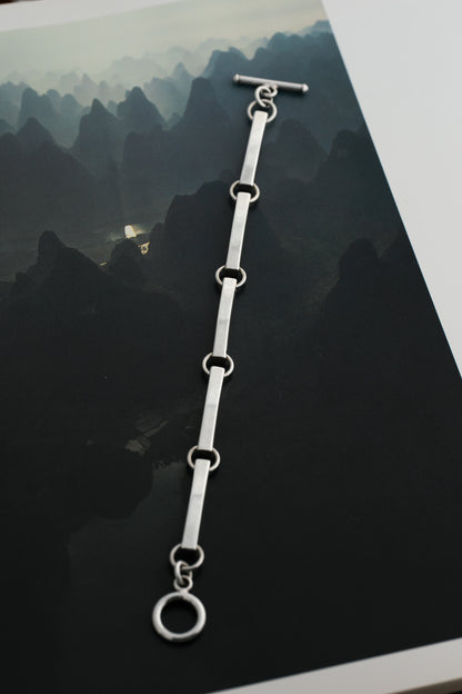 Arched Bar Link Bracelet (Mexico)