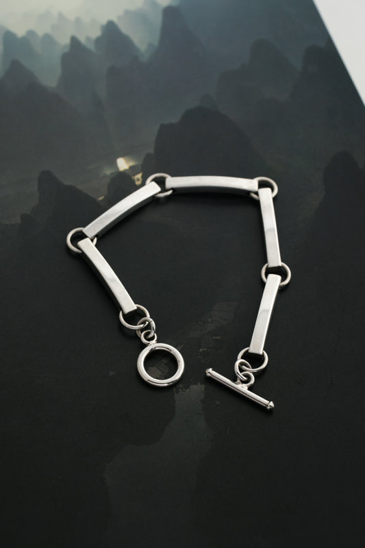 Arched Bar Link Bracelet (Mexico)