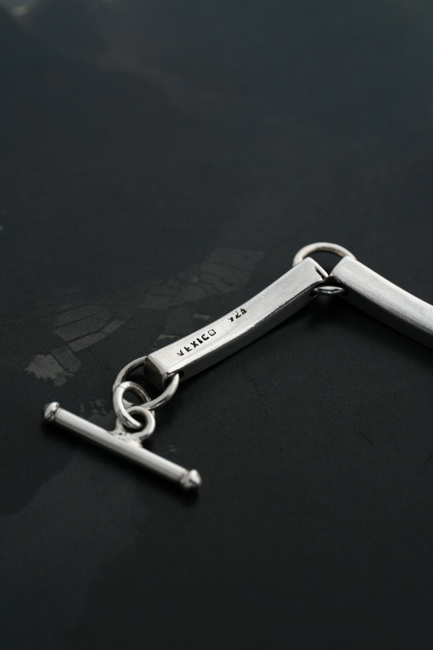 Arched Bar Link Bracelet (Mexico)