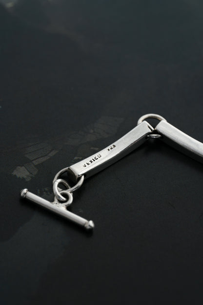Arched Bar Link Bracelet (Mexico)