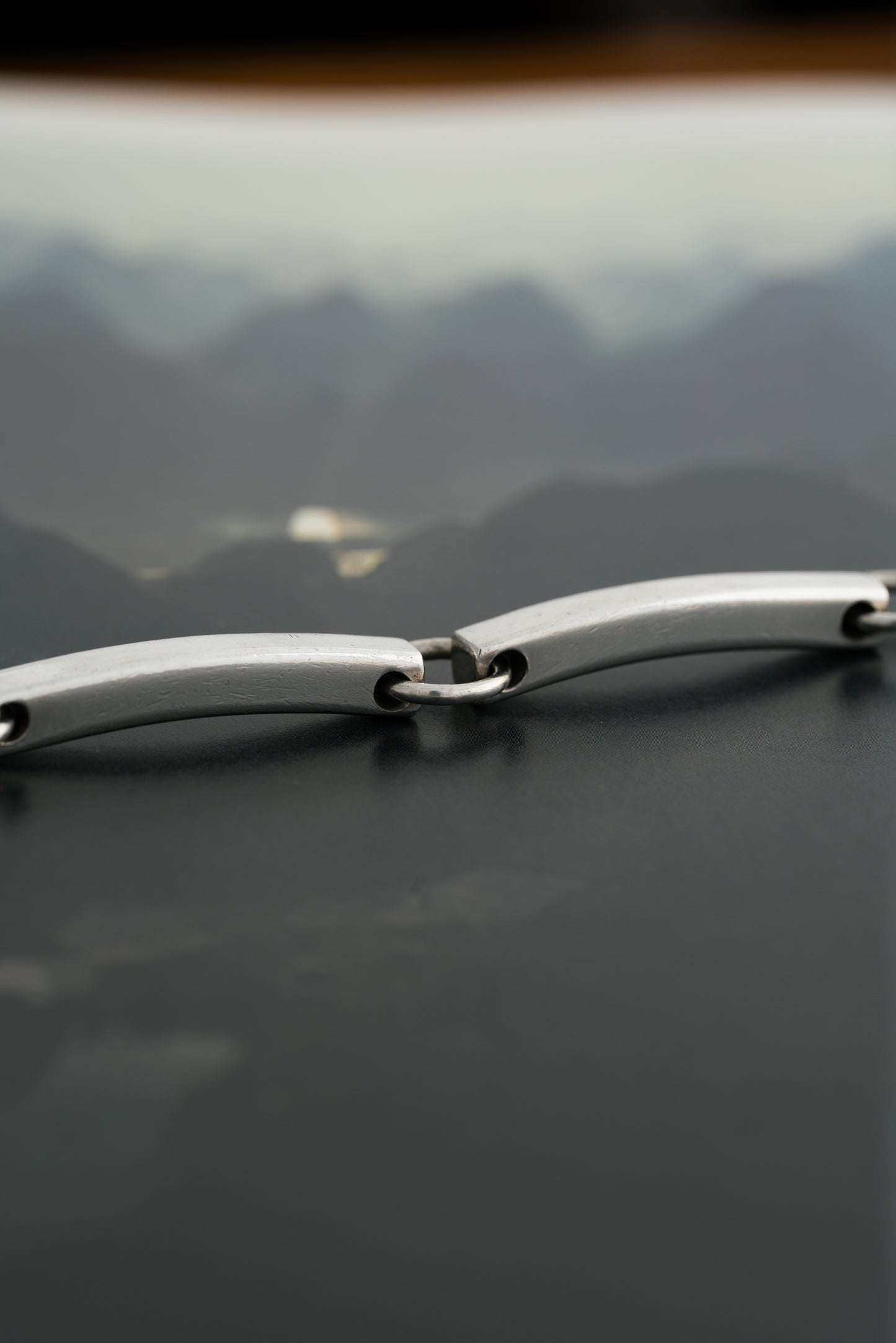 Arched Bar Link Bracelet (Mexico)