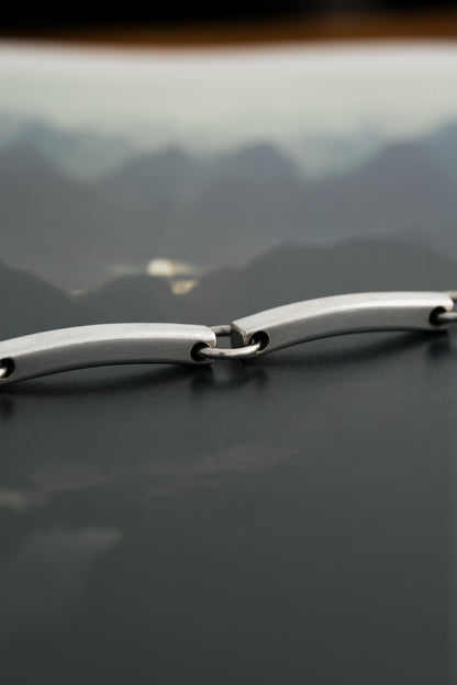 Arched Bar Link Bracelet (Mexico)