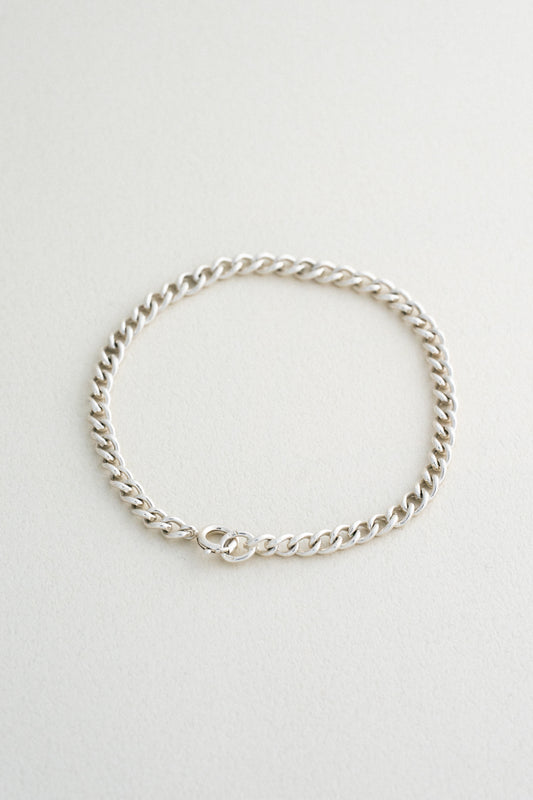 Round Curb Chain Bracelet