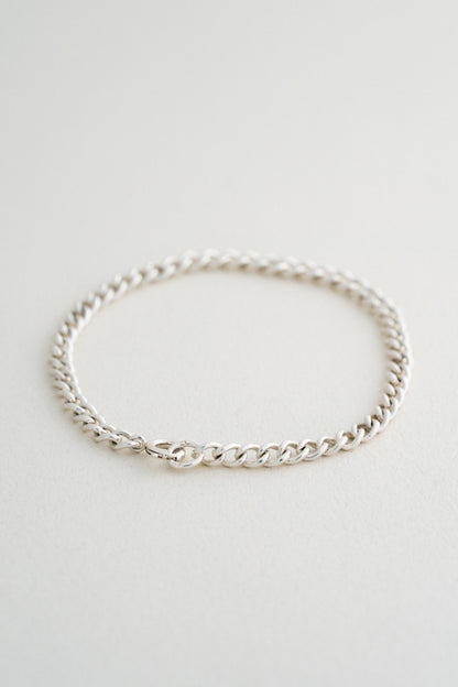 Round Curb Chain Bracelet