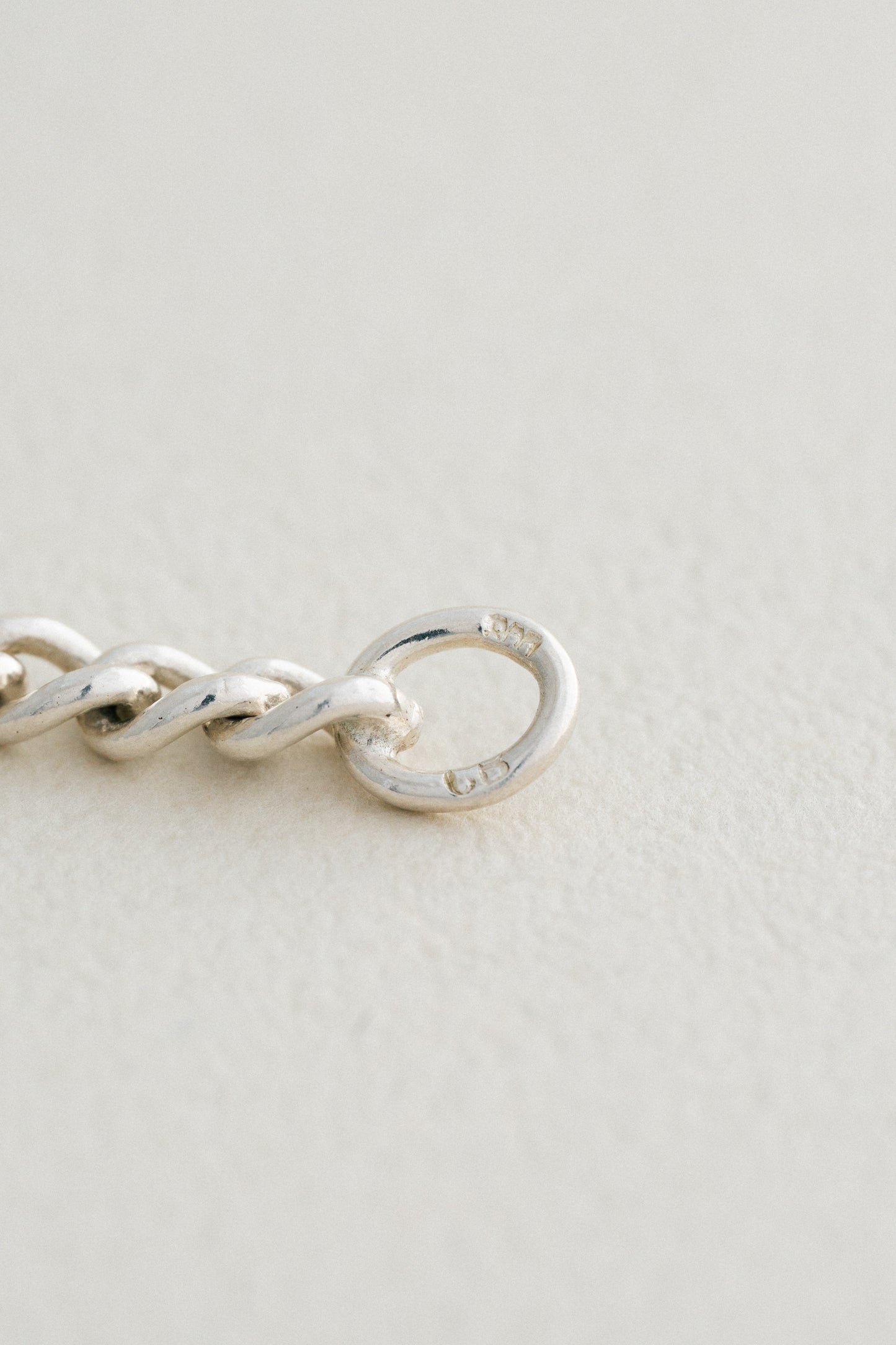 Round Curb Chain Bracelet