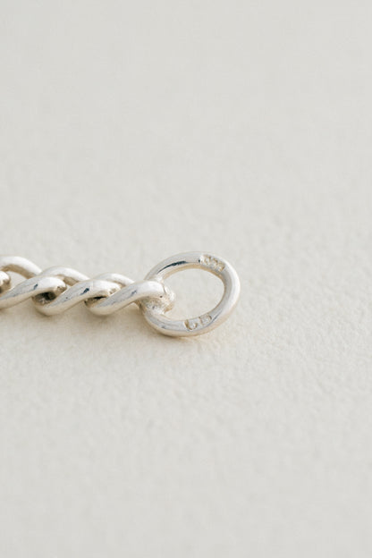 Round Curb Chain Bracelet