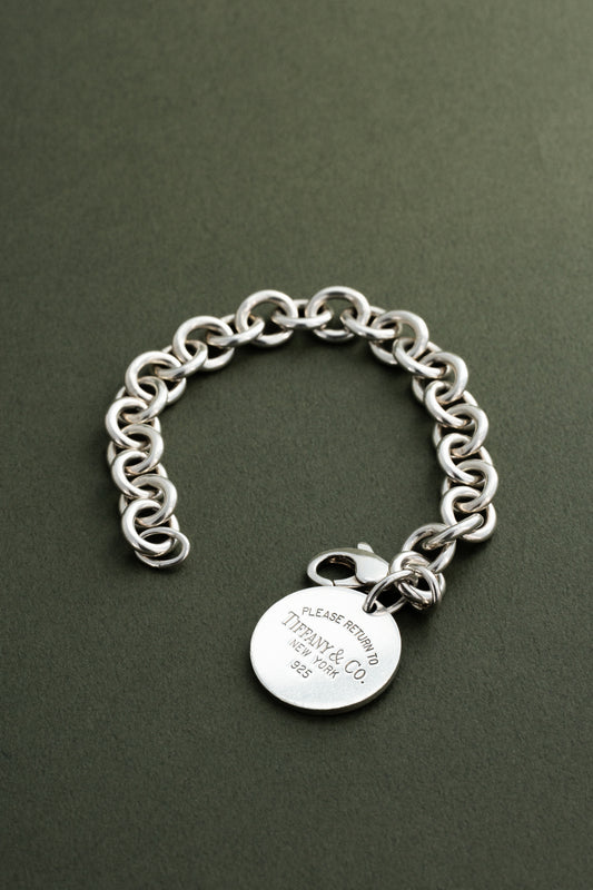 Tiffany & Co.｜Return to Tiffany Round Tag Bracelet