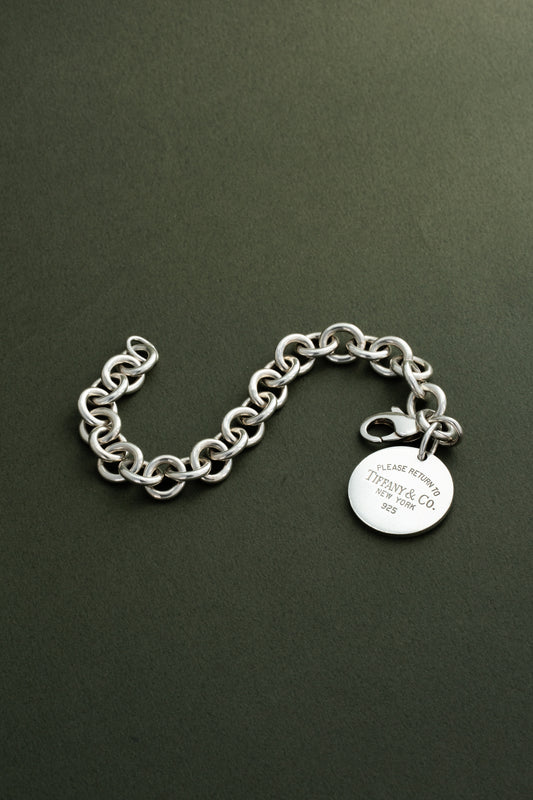 Tiffany & Co.｜Return to Tiffany Round Tag Bracelet