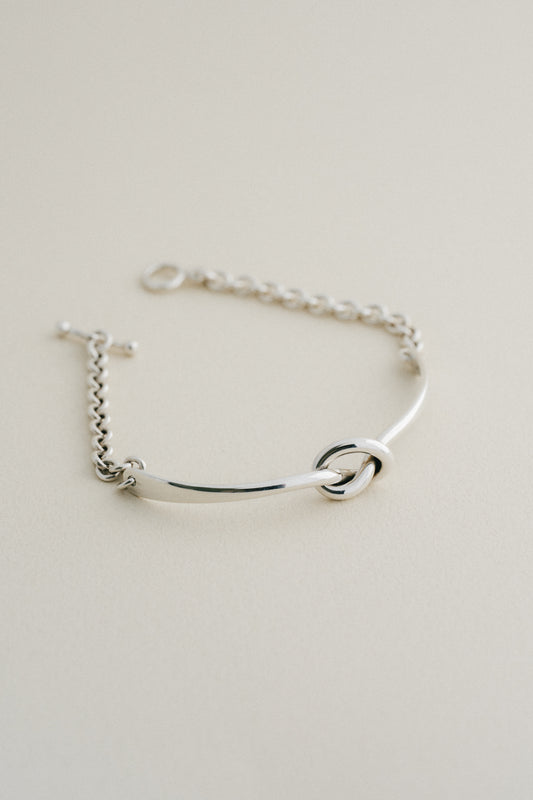 Georg Jensen｜Knot Bangle Bracelet "A51B" (Denmark)