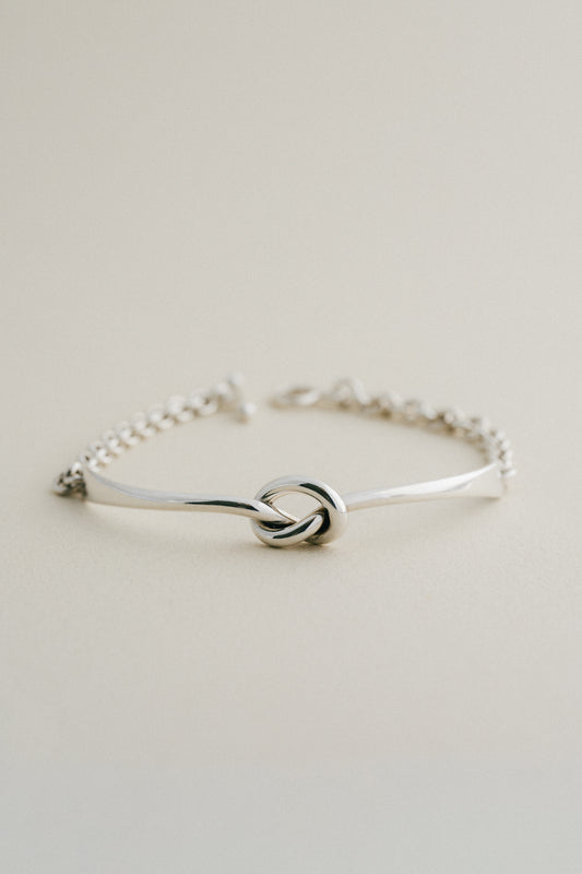 Georg Jensen｜Knot Bangle Bracelet "A51B" (Denmark)