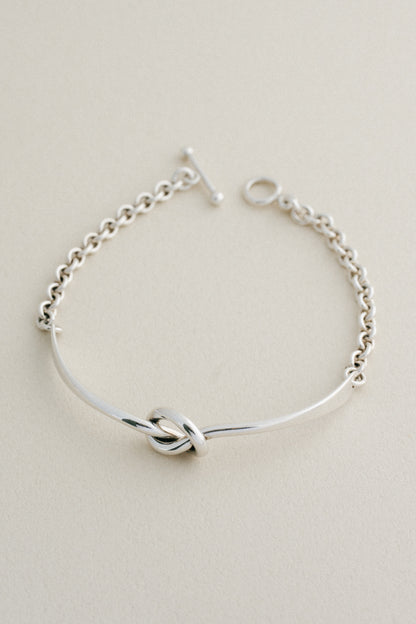 Georg Jensen｜Knot Bangle Bracelet "A51B" (Denmark)