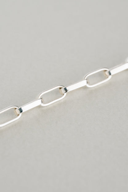 Paperclip Link Toggle Bracelet