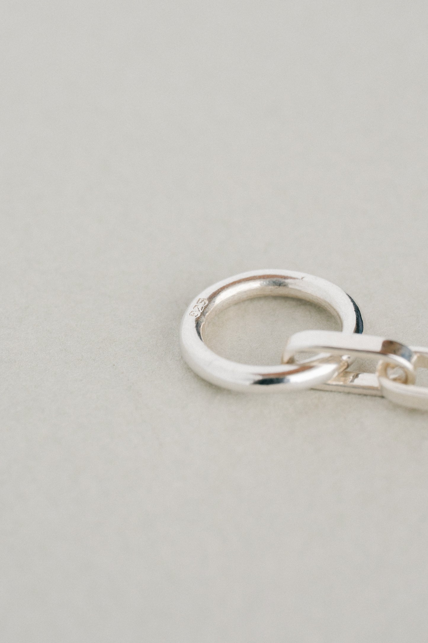 Paperclip Link Toggle Bracelet