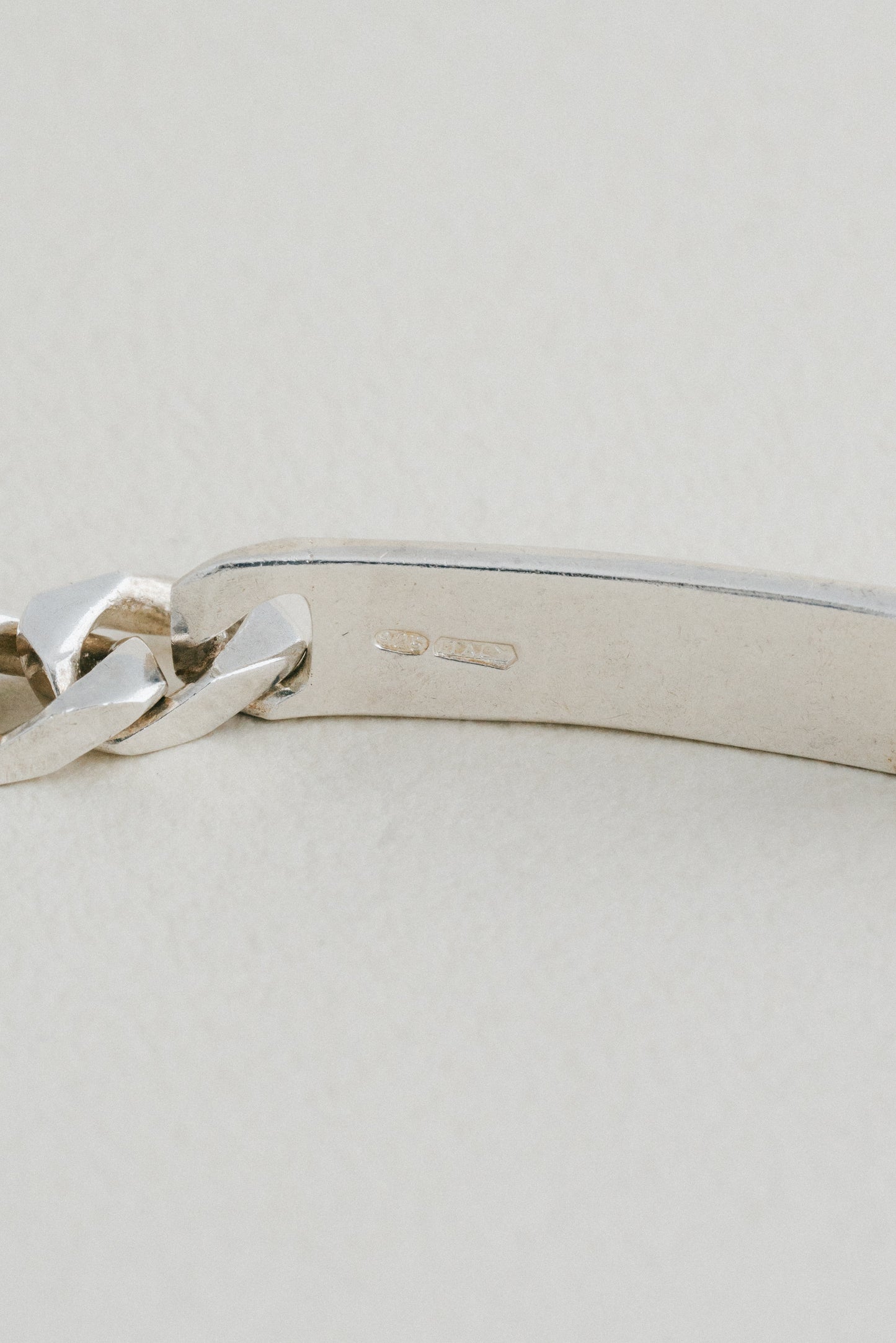 ID Curb Chain Bracelet (Italy)