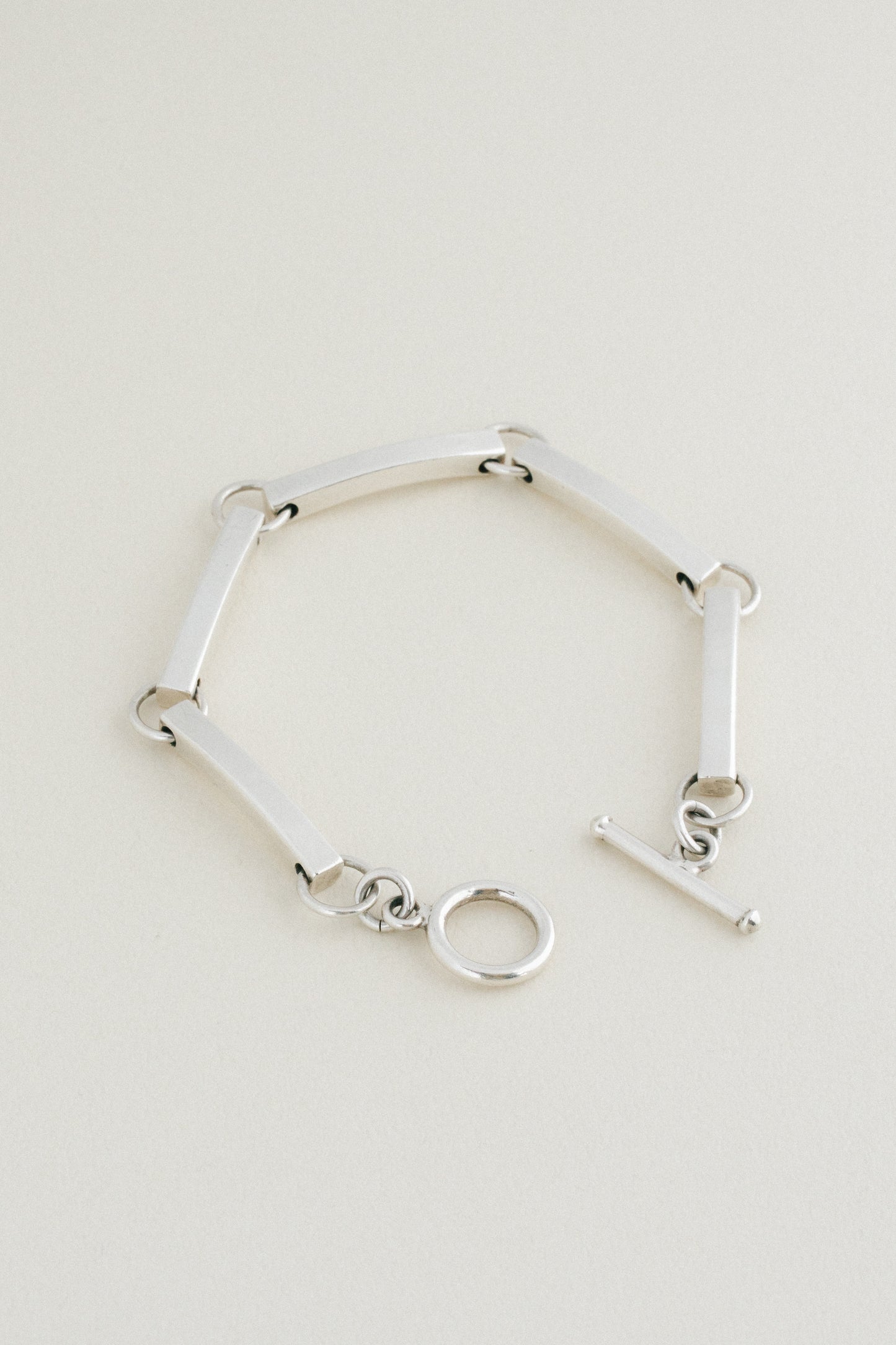 Arched Bar Link Bracelet (Mexico)