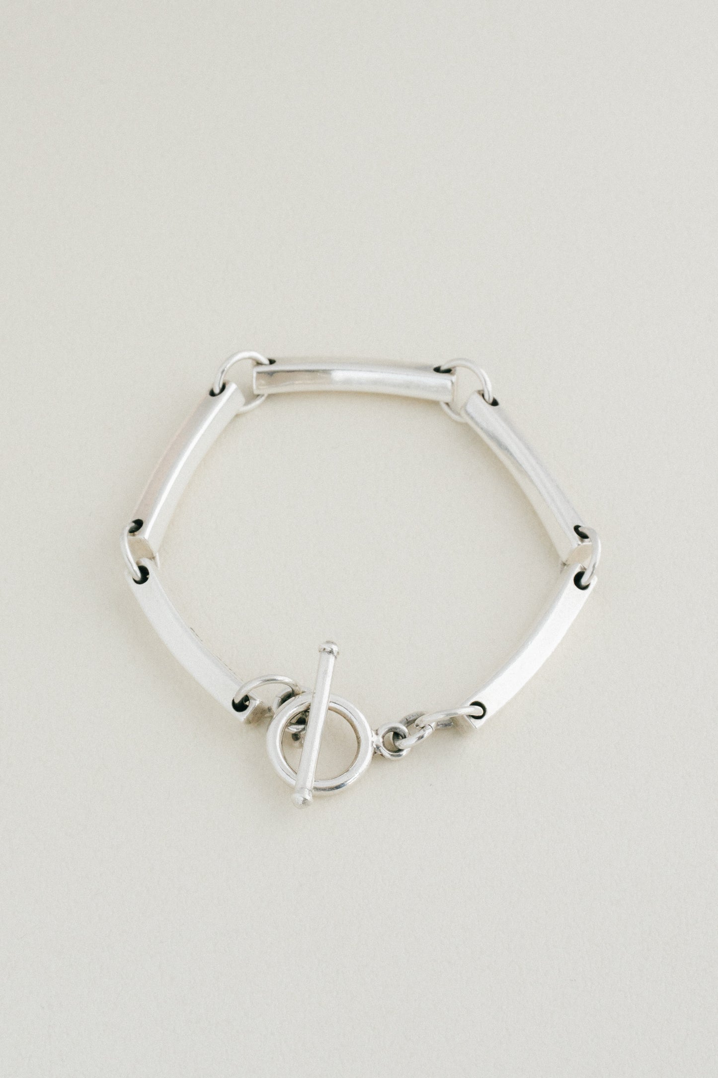 Arched Bar Link Bracelet (Mexico)