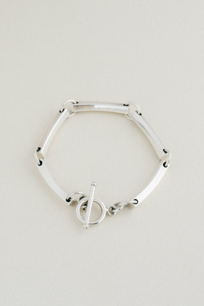 Arched Bar Link Bracelet (Mexico)