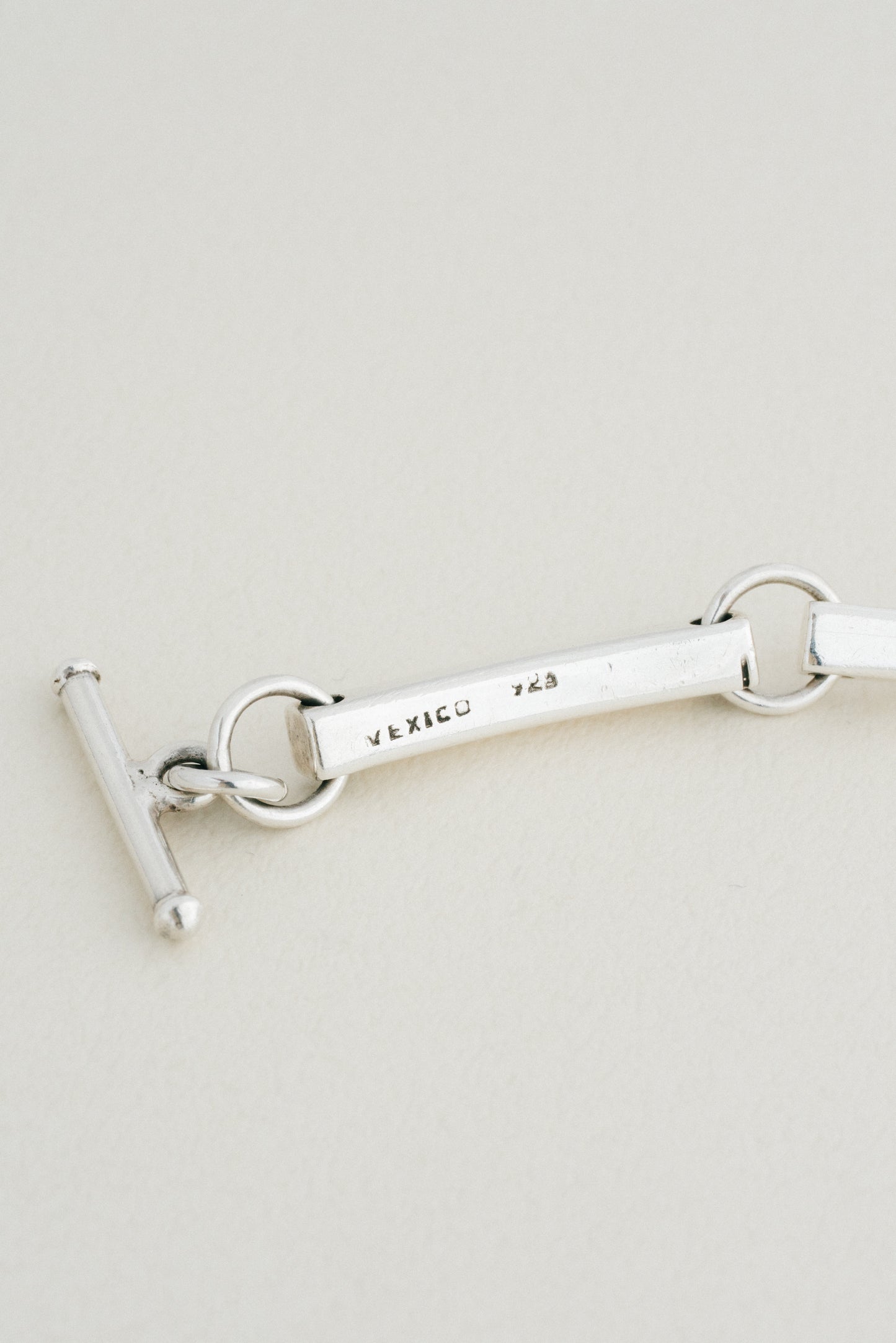 Arched Bar Link Bracelet (Mexico)