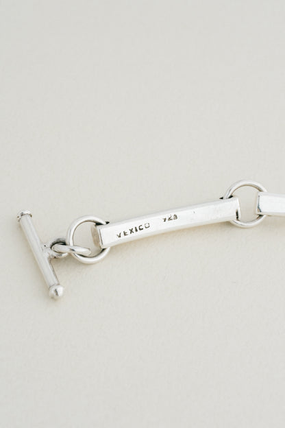 Arched Bar Link Bracelet (Mexico)
