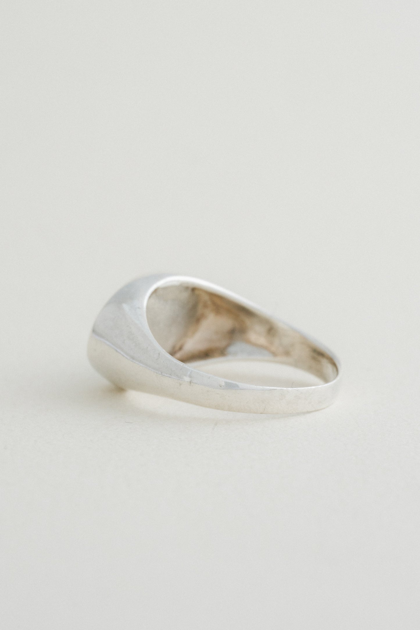 Black Stone Signet Ring
