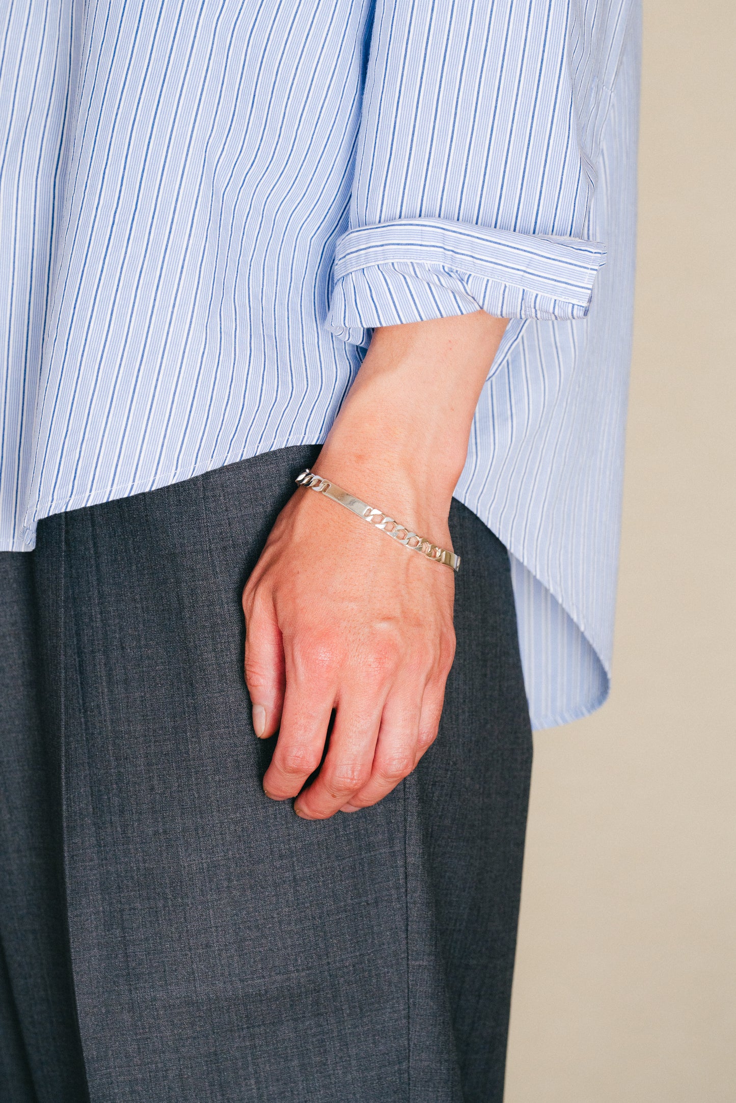 ID Curb Chain Bracelet (Italy)
