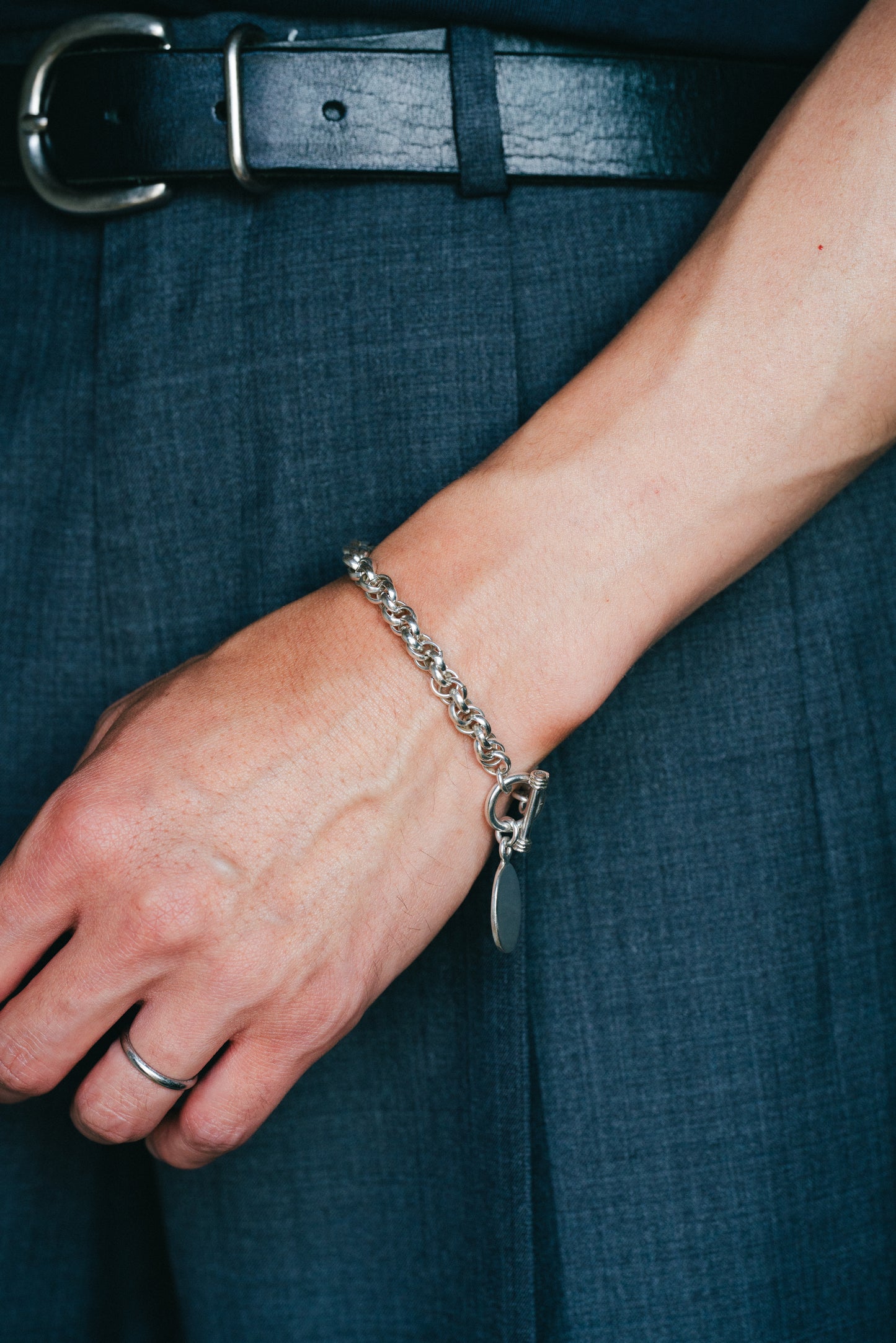 Plate Charm Toggle Bracelet (Mexico)
