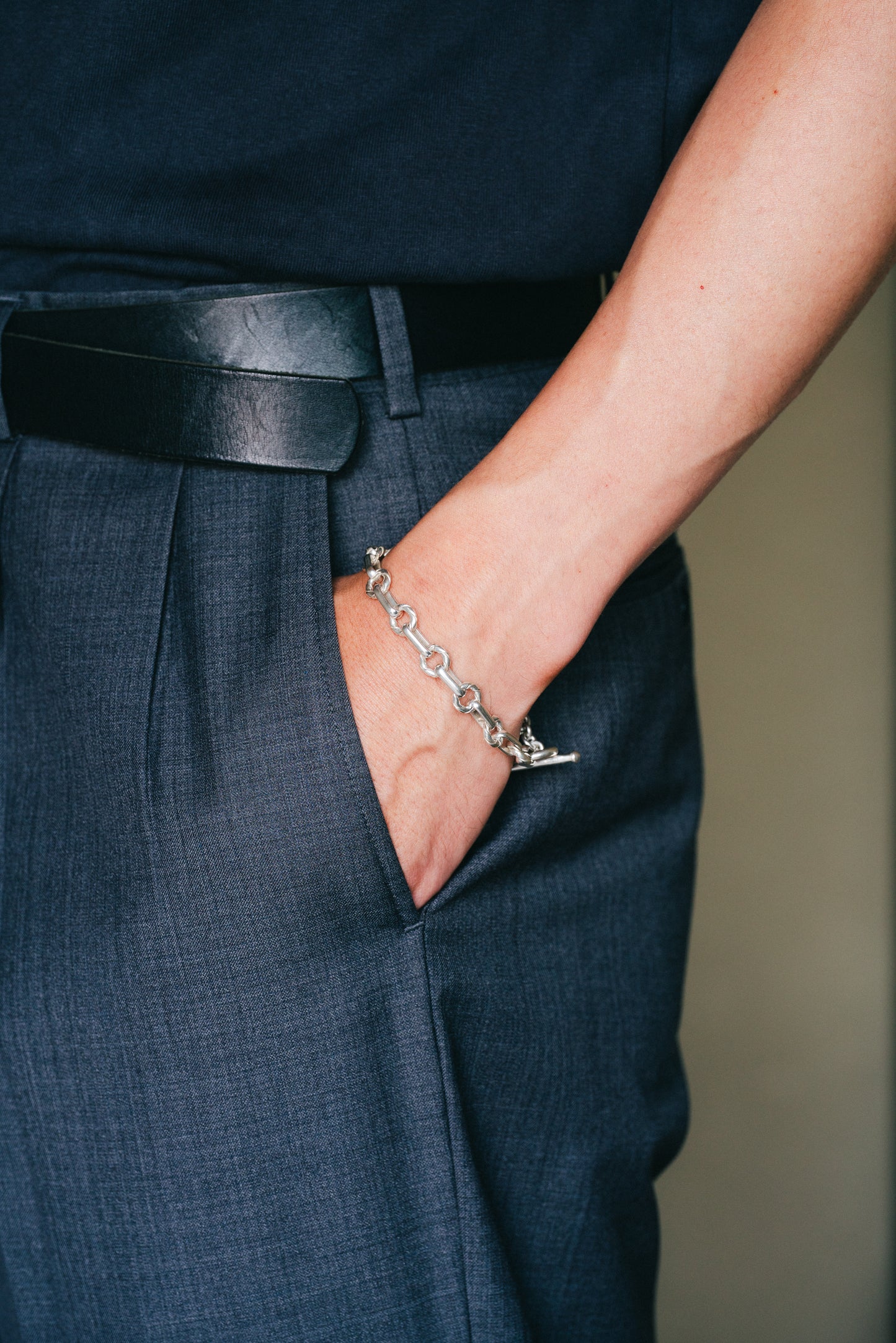 Mixed Link Toggle Bracelet (Mexico)