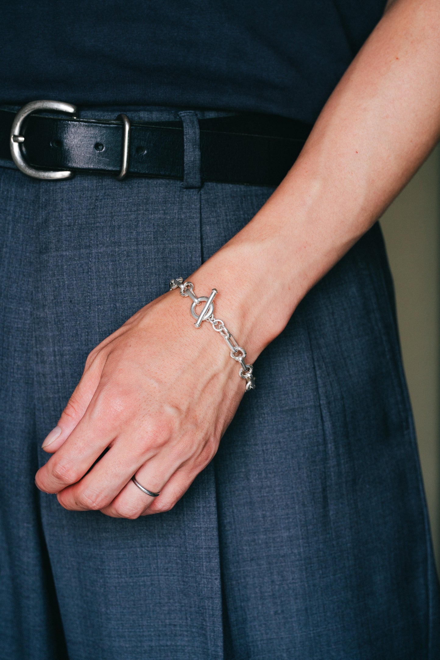 Mixed Link Toggle Bracelet (Mexico)