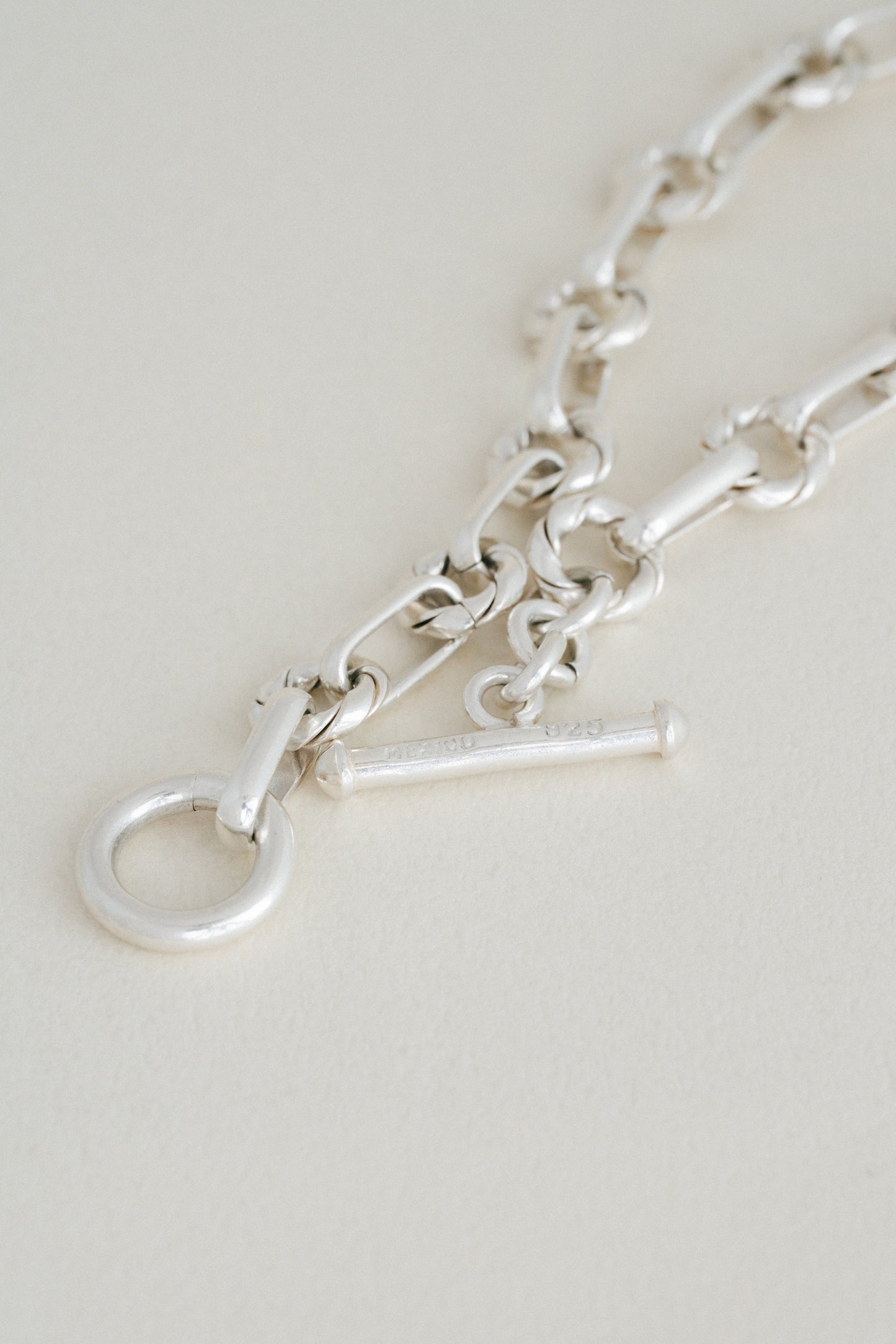 Mixed Link Toggle Bracelet (Mexico)