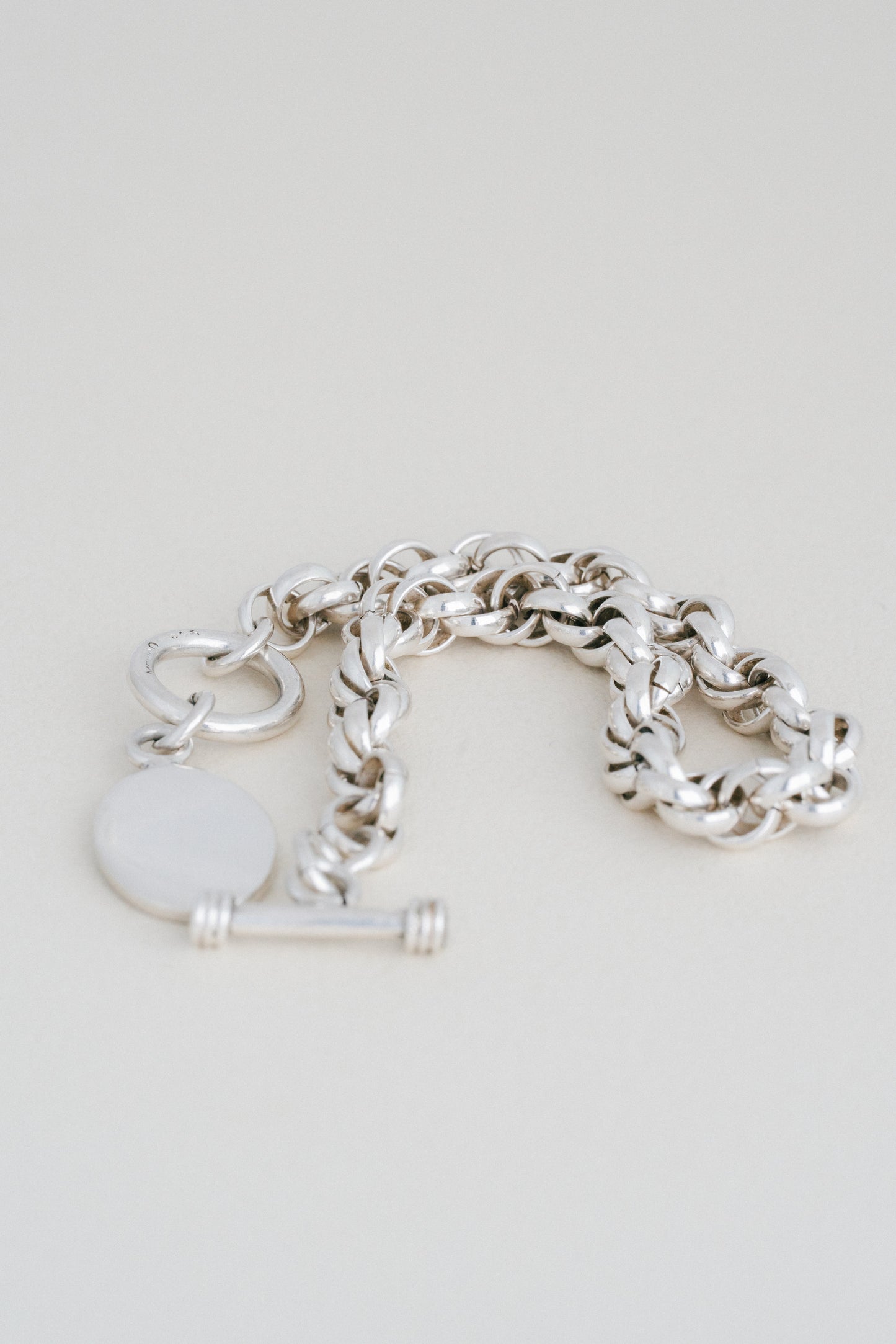 Plate Charm Toggle Bracelet (Mexico)