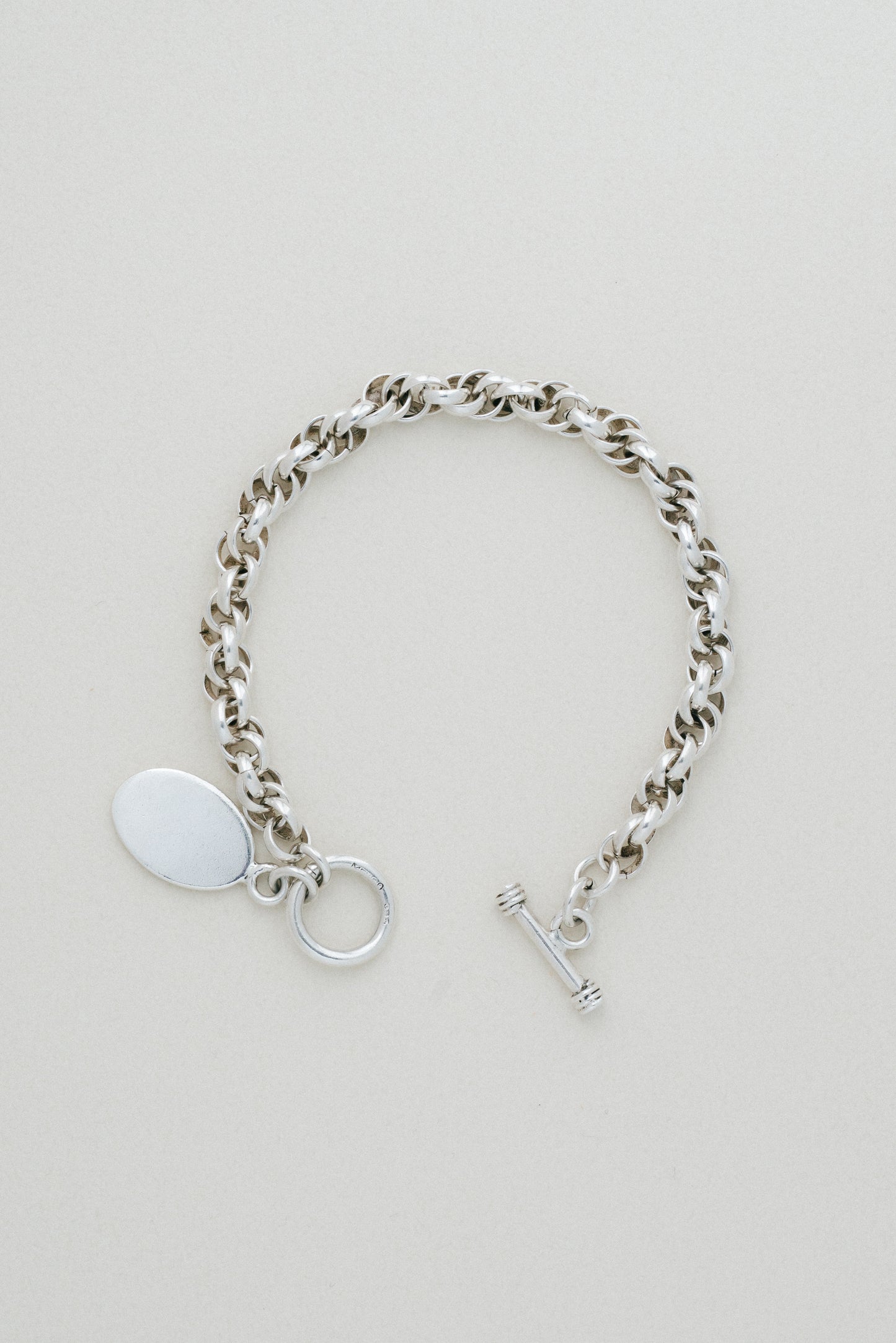 Plate Charm Toggle Bracelet (Mexico)