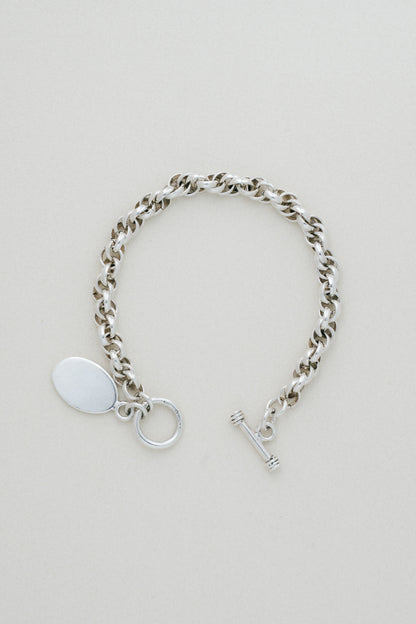 Plate Charm Toggle Bracelet (Mexico)