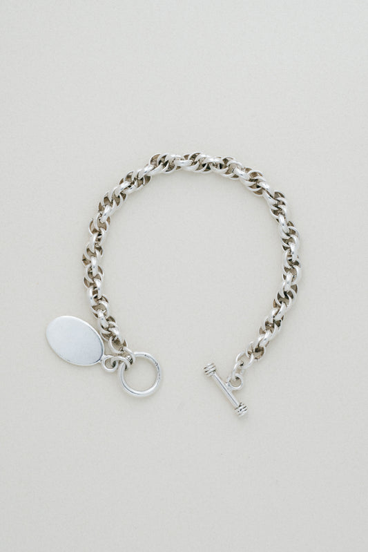 Plate Charm Toggle Bracelet (Mexico)
