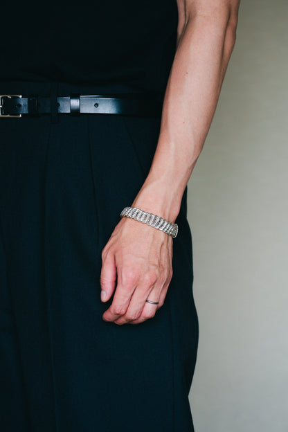 Double Curb Chain Bracelet (Italy)