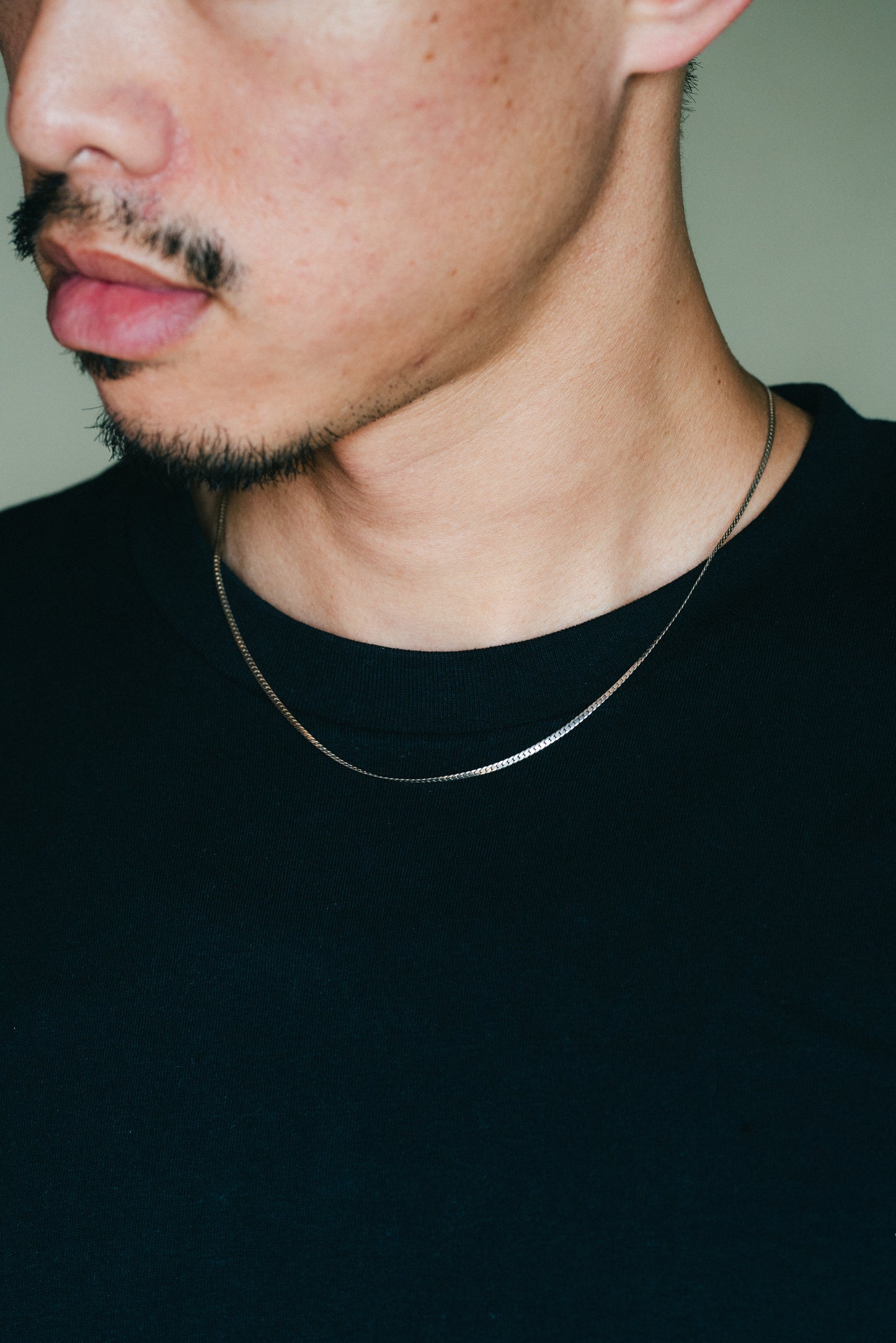 Fine Curb Chain Necklace