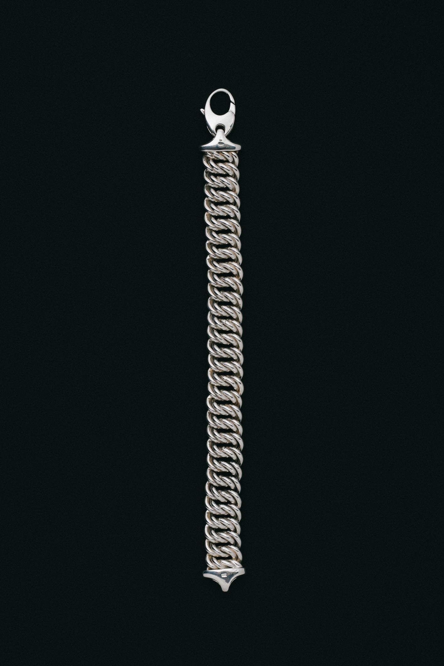 Double Curb Chain Bracelet (Italy)