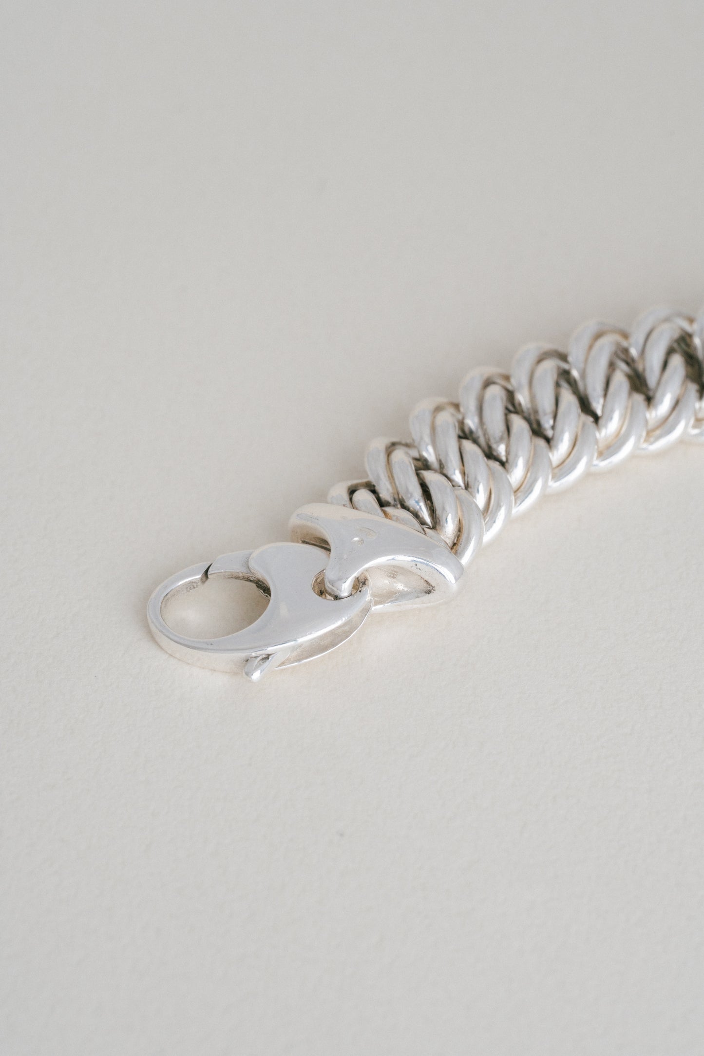 Double Curb Chain Bracelet (Italy)