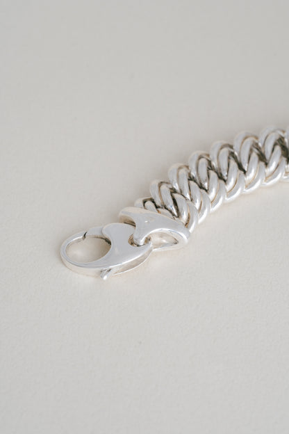 Double Curb Chain Bracelet (Italy)