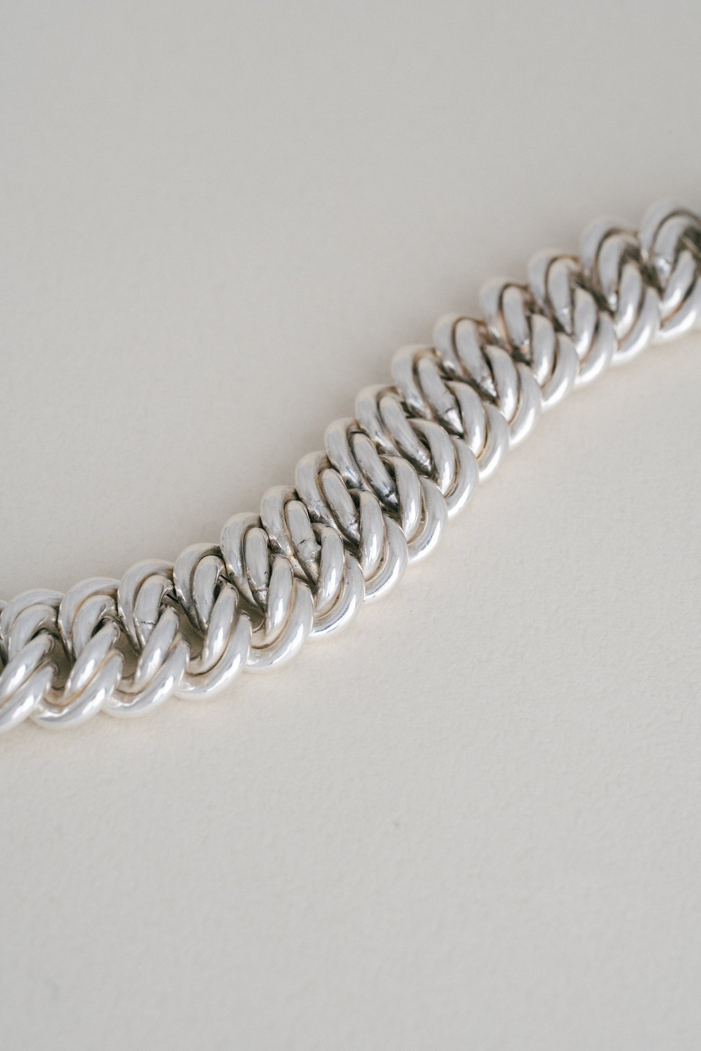 Double Curb Chain Bracelet (Italy)