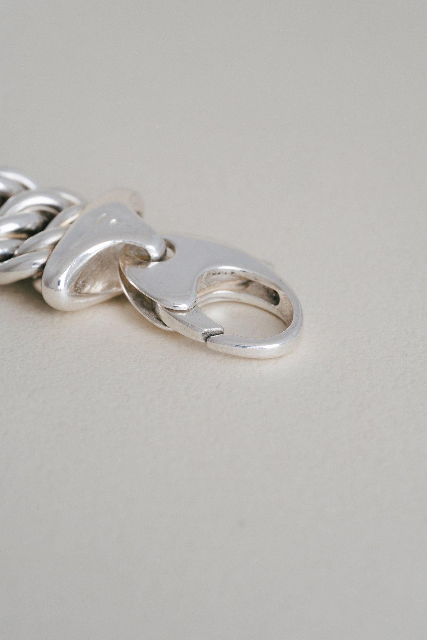 Double Curb Chain Bracelet (Italy)