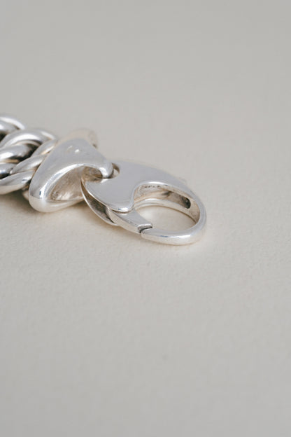Double Curb Chain Bracelet (Italy)