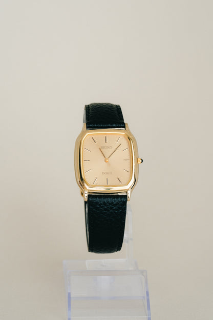 SEIKO｜DOLCE Rectangular Watch 5E31-5B30