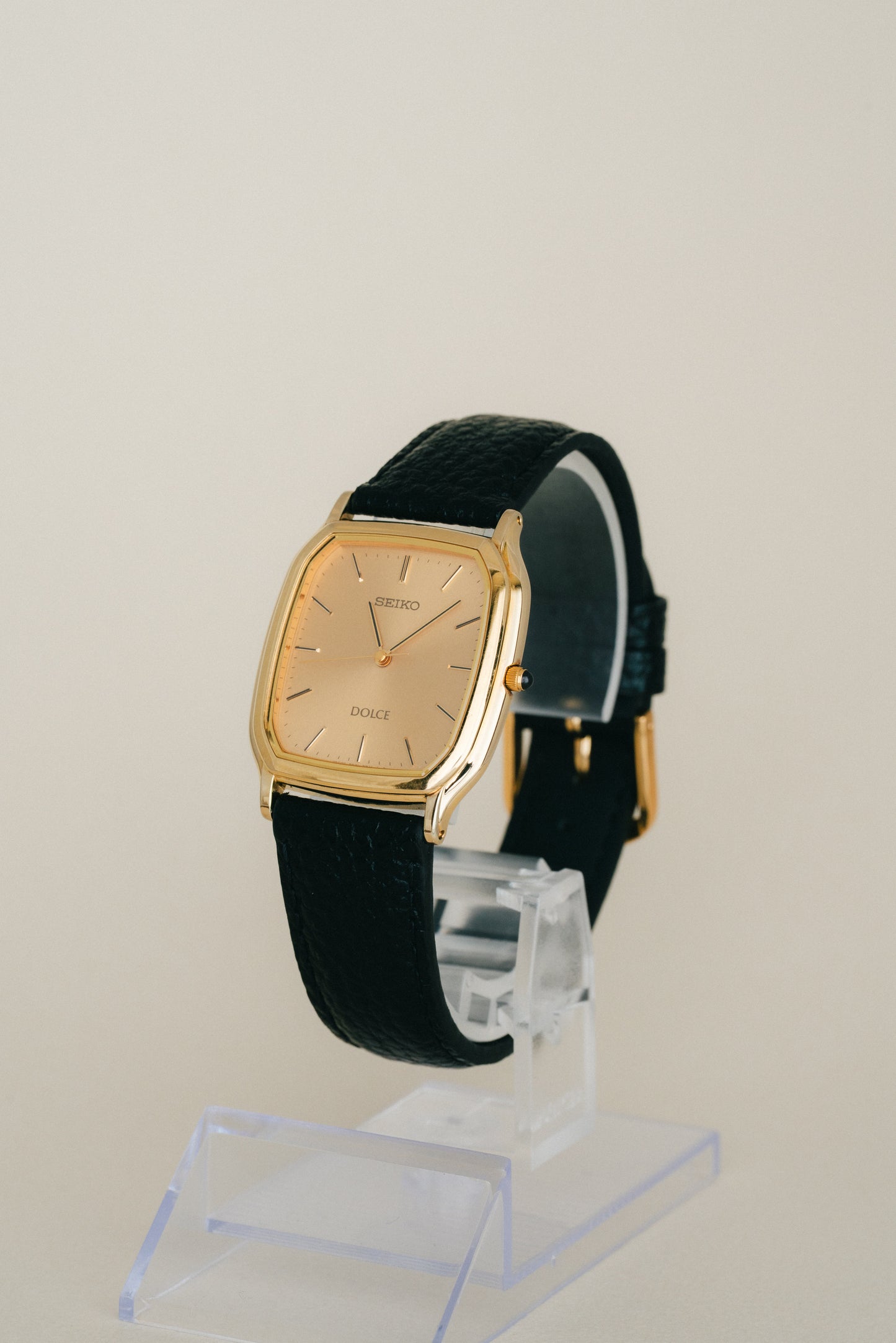 SEIKO｜DOLCE Rectangular Watch 5E31-5B30