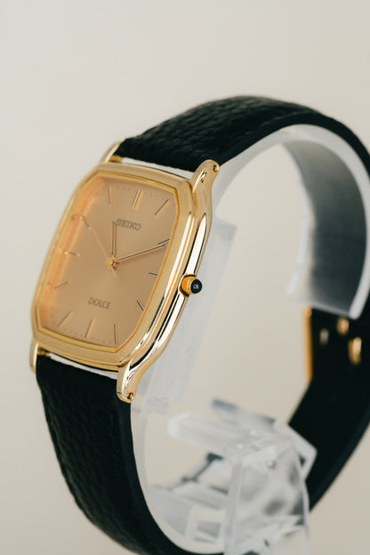 SEIKO｜DOLCE Rectangular Watch 5E31-5B30
