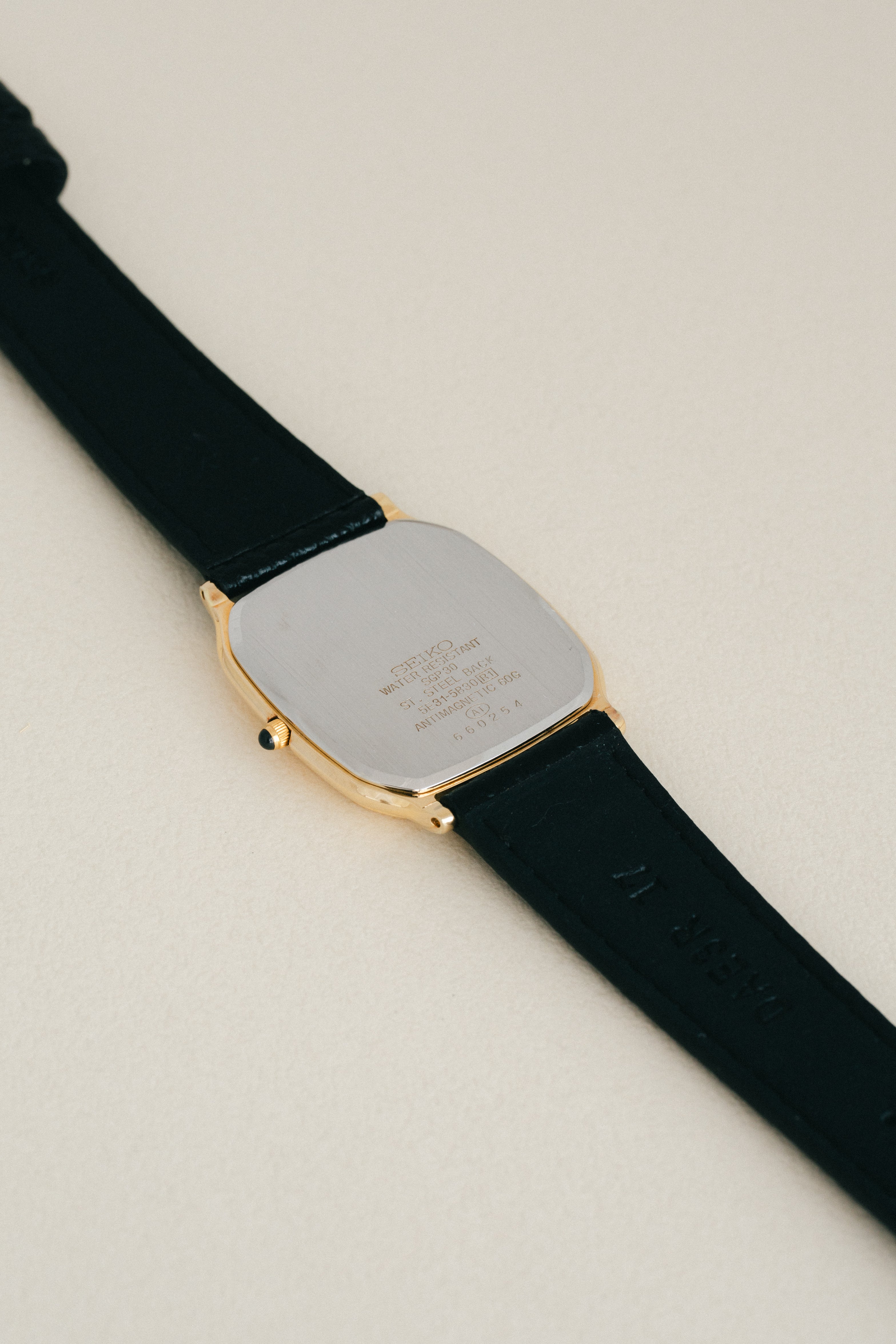 SEIKO｜DOLCE Rectangular Watch 5E31-5B30 – Arphe