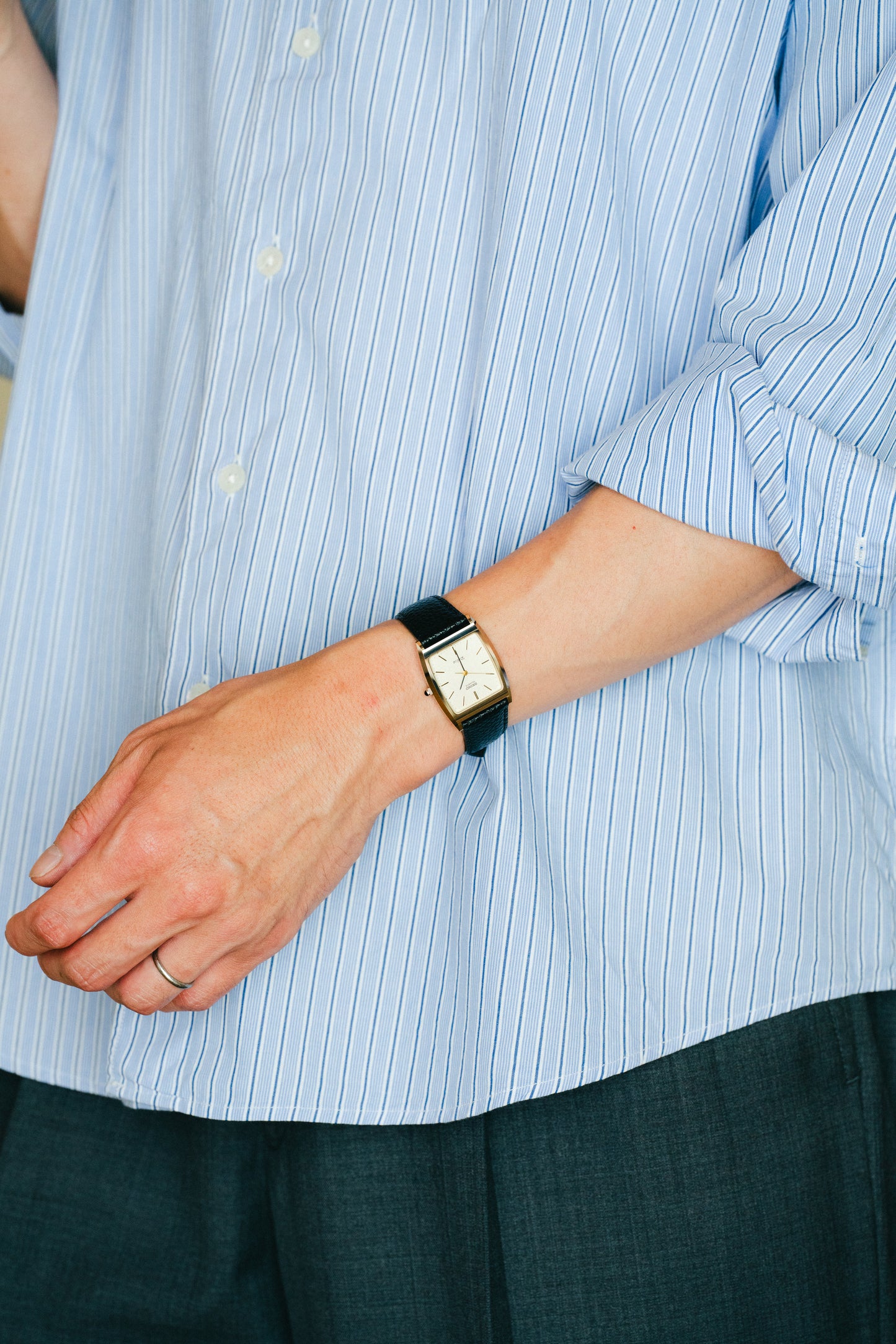 SEIKO｜DOLCE Rectangular Watch 6030-5320