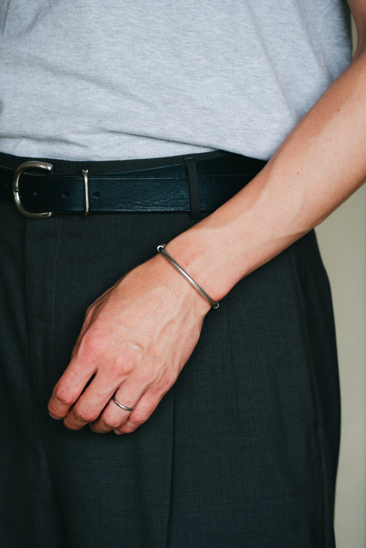 Twisted Cable Bangle (Italy)