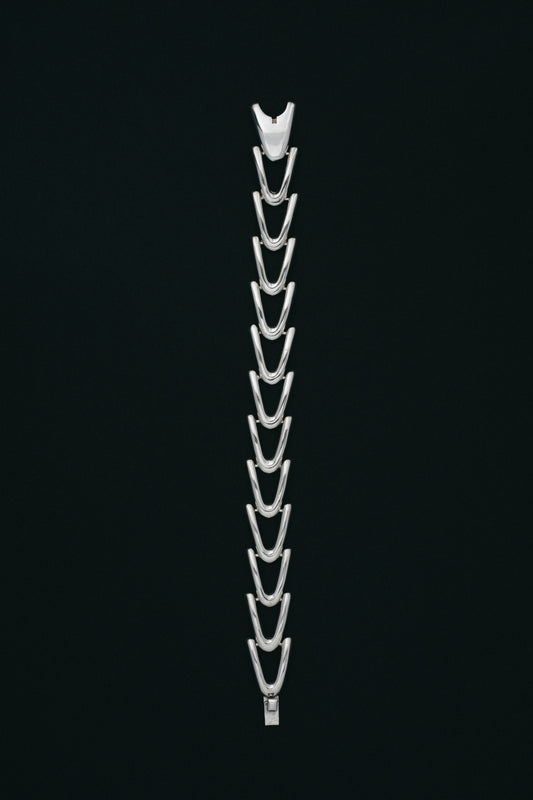 Sculptural Link Bracelet (Mexico, Zacatecas)