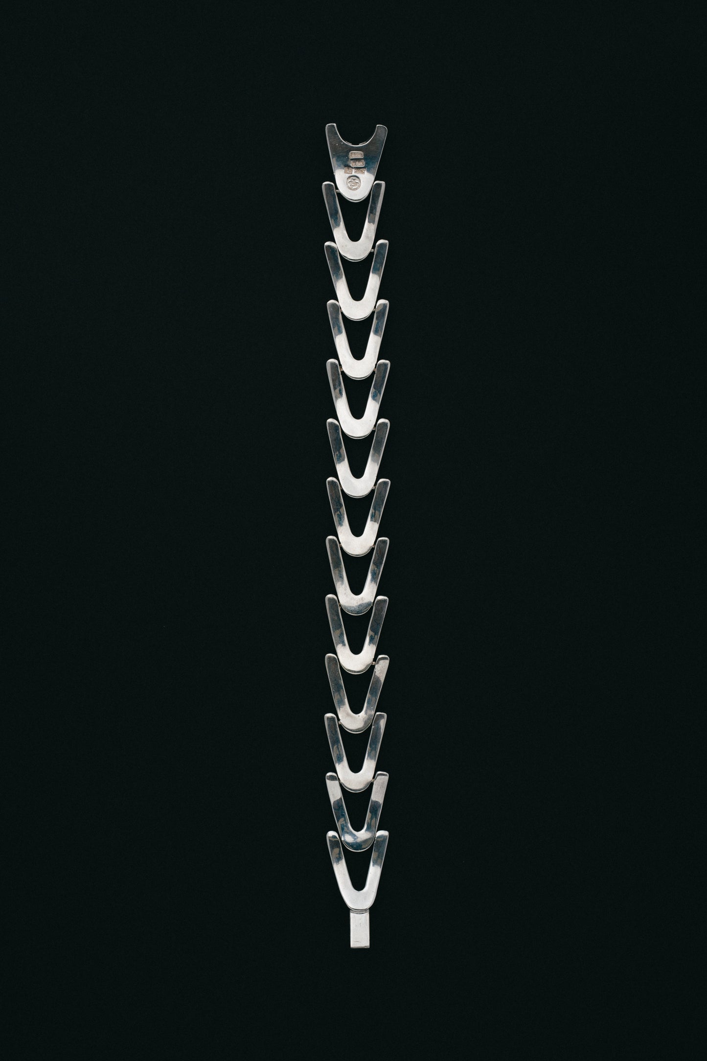 Sculptural Link Bracelet (Mexico, Zacatecas)